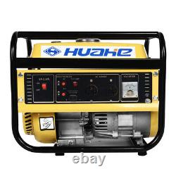 1200W Gas Powered Portable Gasoline Generator Engine For Jobsite RV Camping Home