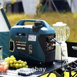 1200W Portable Inverter Generator Ultra Quiet Gas Power Equipment with CO Senso