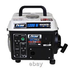 1200 Watt Portable Low Noise Gas Powered Inverter Generator PG1202SA