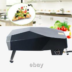 12'' Aluminum Gas-powered Outdoor Pizza Maker Portable Oven Gas Oven 300 500°c