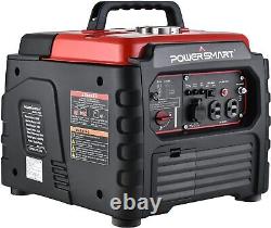 12in Portable 1500 Watts 4 Stroke Inverter Gas Powered Generator RV Home Camping