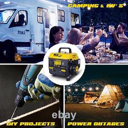 1,000W Gas-Powered Generator, Portable Generator Camping Ultralight, EPA & CARB