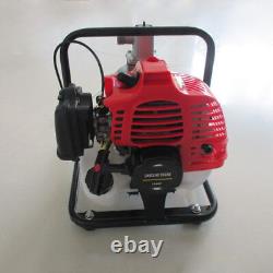 1 2 Stroke Small Portable Gas Power Powered Water Pump Irrigation Pump 43cc NEW