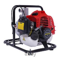 1 2 Stroke Small Portable Gas Power Powered Water Pump Irrigation Pump Tool