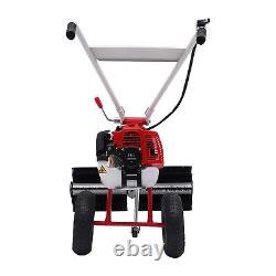 1.7HP Gas Engine Sweeper Portable Artificial Grass Gas Power Sweeper Handheld