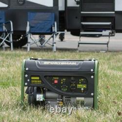 2000W Dual Fuel Portable Generator Gas Powered Camping Outdoor Home Power NEW