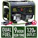 2000w Dual Fuel Portable Generator Gas/propane Power Outdoor Camping Equipment