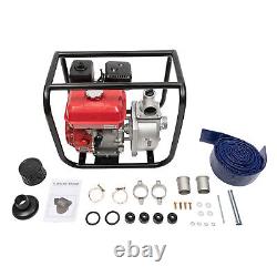 212CC 7.5 HP 2 Portable Gas-Powered Semi-Trash Water Pump Gasoline Water Pump