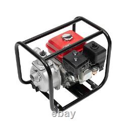 212CC 7.5 HP 2 Portable Gas-Powered Semi-Trash Water Pump Gasoline Water Pump