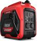 2400w Portable Inverter Generator Ultra Quiet Gas Powered Rv Ready Home Camping