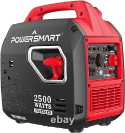 2500W Portable Inverter Generator Gas Powered Super Quiet Technology Generator