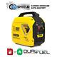 2500w Recoil Start Portable Gas And Propane Powered Dual Fuel Inverter Generator
