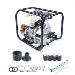 2Inch Commercial Engine Gasoline Water Pump 210CC 6.5 HP Portable Gas-Powered