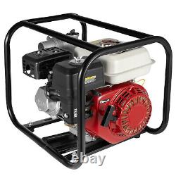 2Inch Commercial Engine Gasoline Water Pump 210CC 6.5 HP Portable Gas-Powered