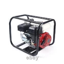 2Inch Commercial Engine Gasoline Water Pump 210CC 6.5 HP Portable Gas-Powered