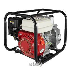 2Inch Commercial Engine Gasoline Water Pump 210CC 6.5 HP Portable Gas-Powered