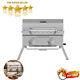 2 Burner Propane Gas Grill Tabletop Portable Cooking Stainless Steel Outdoor New