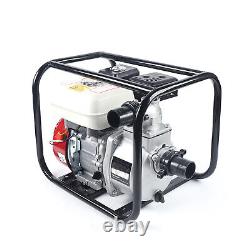2 Commercial Engine Gasoline Water Pump 210CC 6.5 HP Portable Gas-Powered