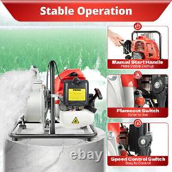 2 HP 2 Stroke Gasoline Water Pump 1 Portable Gas-Powered Semi-Trash Water Pump