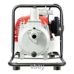 2 HP 2 Stroke Gasoline Water Pump 1 Portable Gas-Powered Semi-Trash Water Pump