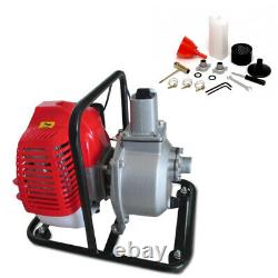 2-Stroke 43cc Single Cylinder Air-cooled Engine Portable Gas Powered Water Pump