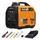 3000w 3.5kw Portable Inverter Generator Gas Power Camping Outdoor Pure Sine Wave