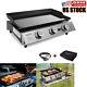 3-burner 26,400-btu Portable Gas Grill Griddle Outdoor Camping Tabletop Bbq Cook