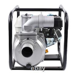 3 Portable Gas-Powered Semi-Trash Water Pump 7.5 HP 4Stroke Gasoline Water Pump
