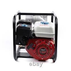 3 Portable Gas-Powered Semi-Trash Water Pump 7.5 HP 4Stroke Gasoline Water Pump