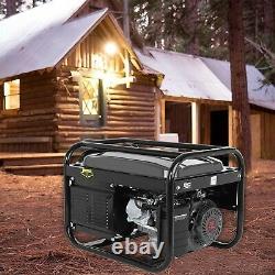4000W 120V Gas Powered Portable Generator Engine For Jobsite RV Camping Standby