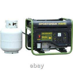 4000W Dual Fuel Portable Generator Gas Powered Camping Outdoor Home Power New