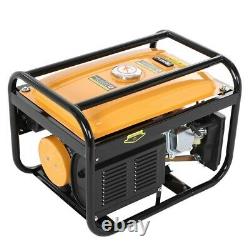 4000W Gas Powered Portable Gasoline Generator Engine For Jobsite RV Camping Home