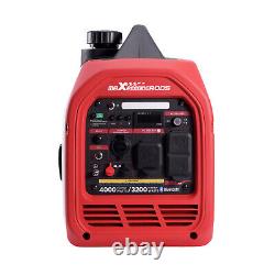 4000 Watt Gas Powered Generator Portable Inverter for Camping and Home Backup