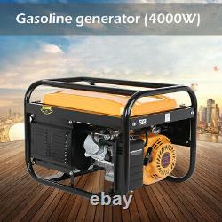 4000 Watt Gas Powered Portable Generator Engine For Jobsite RV Camping Standby
