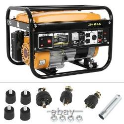 4000 Watt Gas Powered Portable Generator, Low Noise, Fishing, Entertainment, Safe