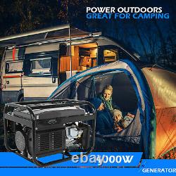 4200W Portable Gas Generator Emergency Home Back Up Power Camping Tailgating US