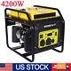 4200w Portable Inverter Generator 4 Stroke Camping Power Station Gas Powered Us