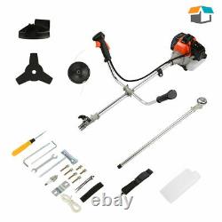 42.7cc Gas Powered Weed Wacker 2-in-1 Straight Shaft String Trimmer Portable GOM