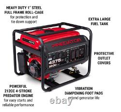 4375 Watt Gas Powered Portable Generator