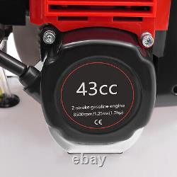 43CC 2 Stroke 1.5 Portable Gas Powered Water Pump Gasoline Water Pump 1.7HP