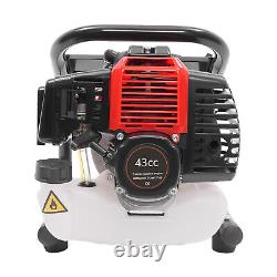 43CC 2 Stroke 1.5 Portable Gas Powered Water Pump Gasoline Water Pump 1.7HP