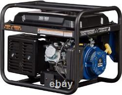 4650 Watt Portable Generator, RV Ready 30A Outlet, Gas Powered, CARB Compliant