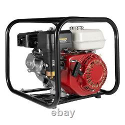 4 Stroke 6.5HP Gasoline Water Pump 2 Portable Gas-Powered Semi-Trash Water Pump