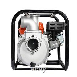 4 Stroke 7.5HP 3 Gasoline Water Pump Portable Gas-Powered Semi-Trash Water Pump