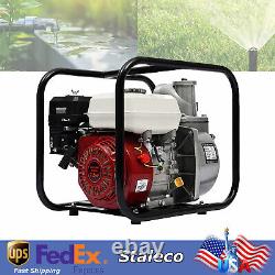 4 Stroke 7.5HP Gasoline Water Pump 3 Portable Gas-Powered Semi-Trash Water Pump