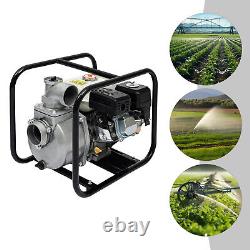 4 Stroke 7.5HP Gasoline Water Pump 3 Portable Gas-Powered Semi-Trash Water Pump