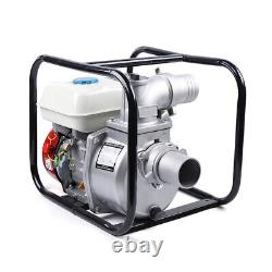 4 Stroke 7.5HP Gasoline Water Pump 3 Portable Gas-Powered Semi-Trash Water Pump