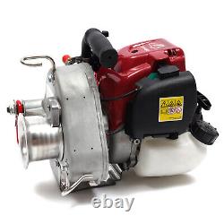 4 Stroke Gas-Powered Portable Capstan Winch 1550lb Pulling Winch for Hunting ATV