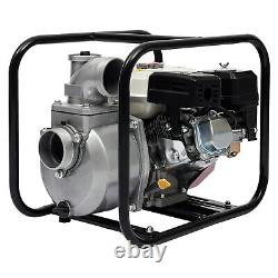 4-Stroke Gasoline Water Pump 3 Portable Gas-Powered Semi-Trash Water Pump 7.5HP