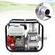 4-stroke Gasoline Water Pump 7.5hp 3 Portable Gas Powered Semi-trash Water Pump